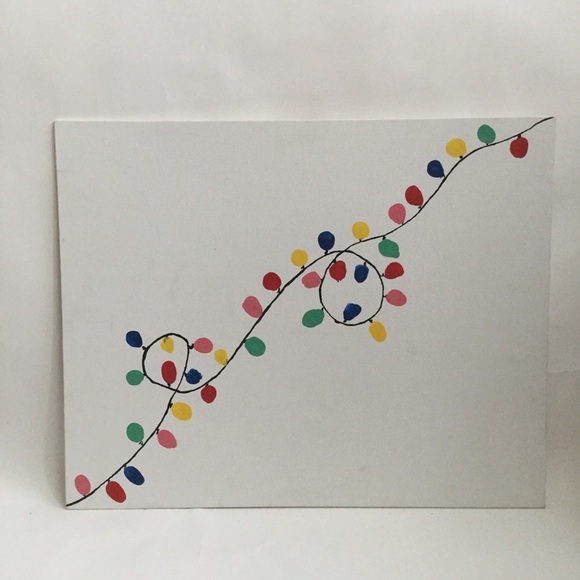 Christmas Light Canvas Art - Picture 2 of 5